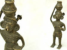 Ormolu ✺ Dhokra Tribal Women { 4 }